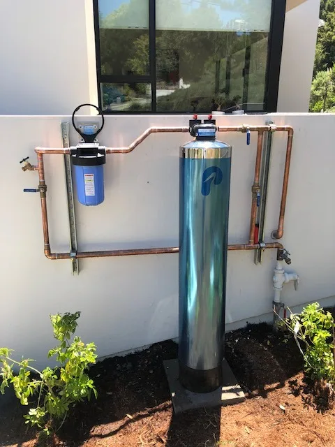Exterior Foundation Softener Loop — Atherton, CA